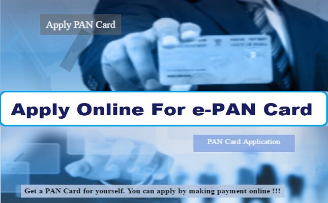 instant e pan card apply