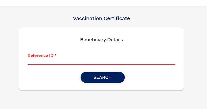 COVID 19 Vaccination Certificates