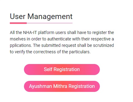 Ayushman Mithra Registration