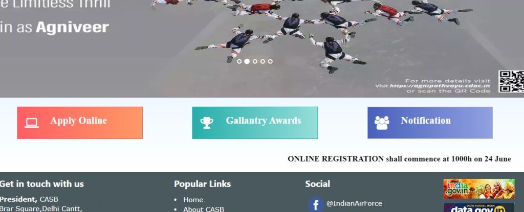 Agniveer Vayu Bharti Online Registration 2024: अग्निवीर वायु योजना 3 Agniveer Vayu registration