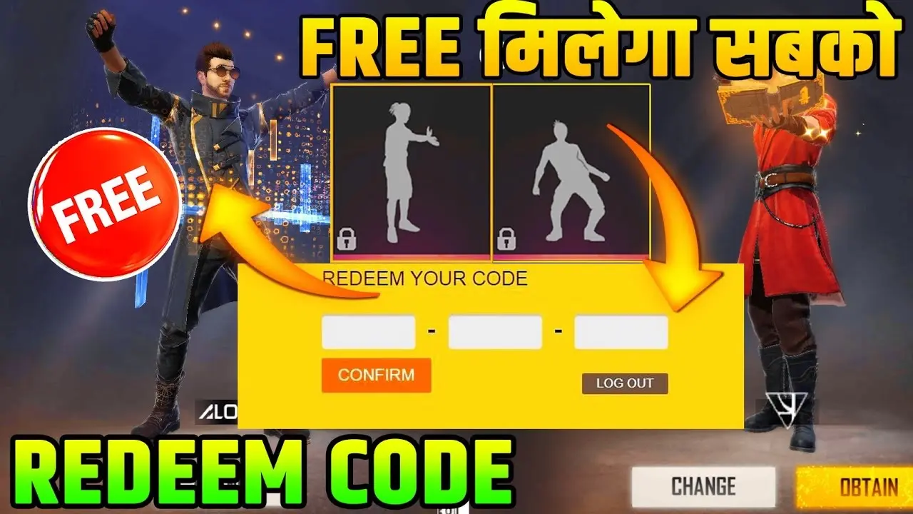 FF Redeem Code Today New