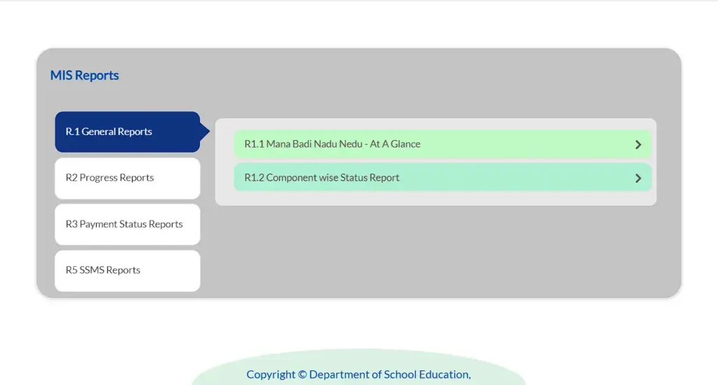YSR Nadu Nedu Scheme 2025 Status Phase 1 & 2 Online Apply 3 Nadu Nedu MIS Report