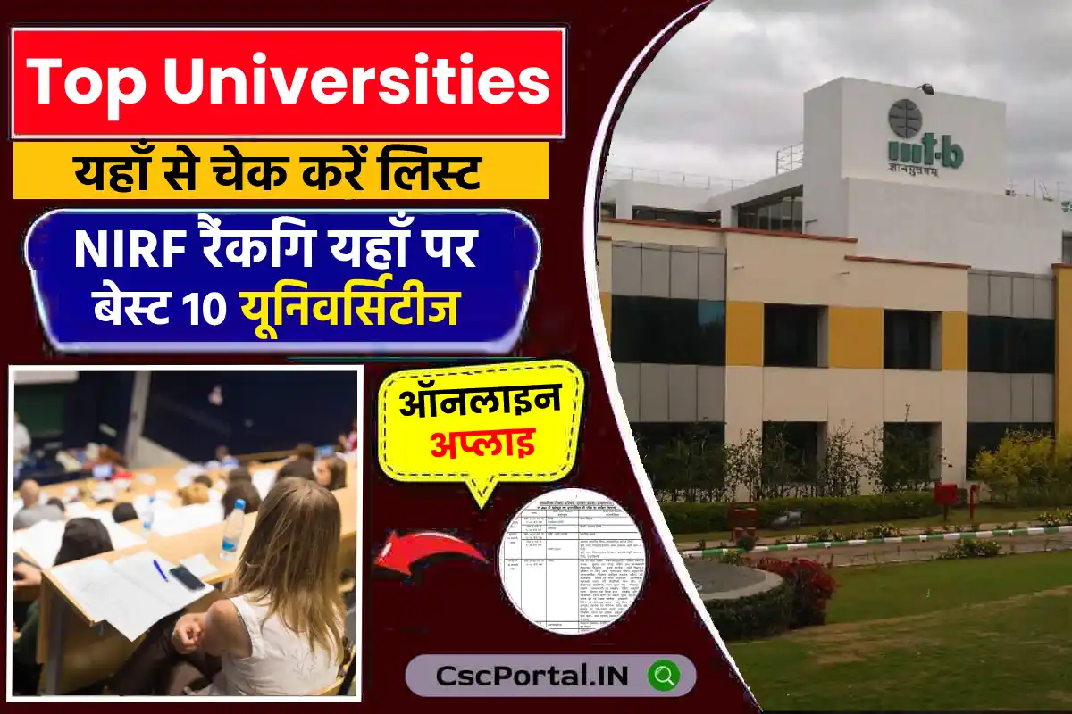 Top 10 Indian Universities of 2024 (Govt, Private) Rankings